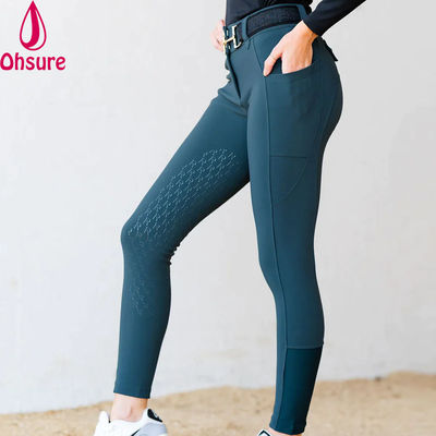 Ruiter Custom Silicone Logo Full Seat Paard Rijden Tights Leggings Vrouwen Sport Rijden Breeches