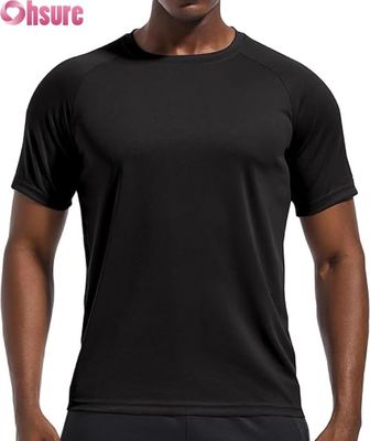 Heren Sport T-shirt Sneldrogend Gym Workout Fitness Top Ademend Activewear OEM ODM Fabrikant