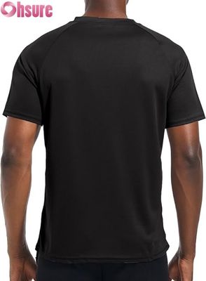 Heren Sport T-shirt Sneldrogend Gym Workout Fitness Top Ademend Activewear OEM ODM Fabrikant