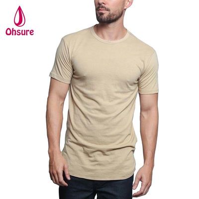 Casual Print Patroon Gebreide spierondersteuning Oefening Kleding voor mannen Bamboe Stof BoksenT-shirt Printing