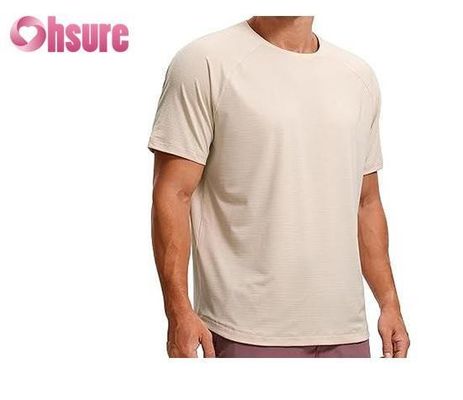Casual Print Patroon Gebreide spierondersteuning Oefening Kleding voor mannen Bamboe Stof BoksenT-shirt Printing