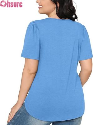 Groothandel Op Maat Gemaakte Hoge Kwaliteit Katoenen Dames Workout T-shirt Losse Pasvorm Effen T-shirts Herenmode Stijl