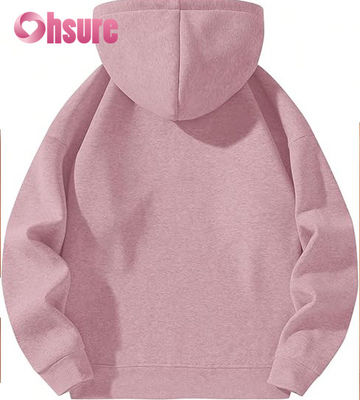 Vrouwen Hoodie met Custom Logo Langmouw en Warm Kleuren Brief Printing voor de Herfst