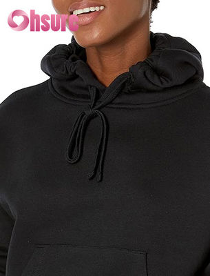 Dames Losse Kleding 100% Katoen Sport Top Ronde Hals Sweatshirt Aangepast Patroon Anti-kreuk Eco-vriendelijk Voorkant