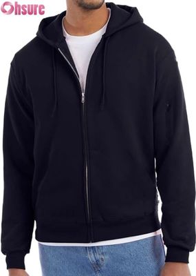 Mensen Hoodie Pullover Sweatshirt Casual Fleece Hooded Jacket OEM ODM fabrikant