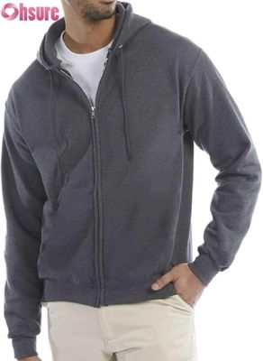 Mensen Hoodie Pullover Sweatshirt Casual Fleece Hooded Jacket OEM ODM fabrikant