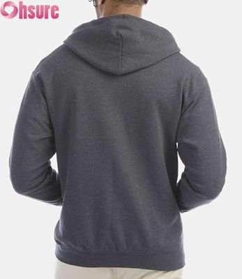 Mensen Hoodie Pullover Sweatshirt Casual Fleece Hooded Jacket OEM ODM fabrikant