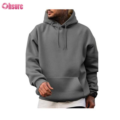 Vriendelijke stoffen Hoodie Hoodies van hoge kwaliteit katoen oversize truien slanke gewone mannen Hoodies