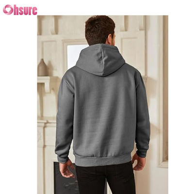 Vriendelijke stoffen Hoodie Hoodies van hoge kwaliteit katoen oversize truien slanke gewone mannen Hoodies