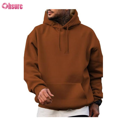Vriendelijke stoffen Hoodie Hoodies van hoge kwaliteit katoen oversize truien slanke gewone mannen Hoodies