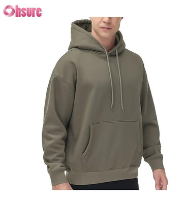 Vriendelijke stoffen Hoodie Hoodies van hoge kwaliteit katoen oversize truien slanke gewone mannen Hoodies