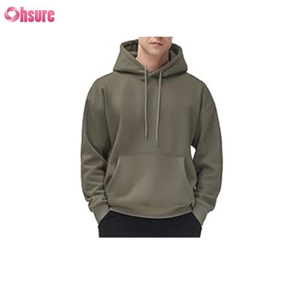 Vriendelijke stoffen Hoodie Hoodies van hoge kwaliteit katoen oversize truien slanke gewone mannen Hoodies