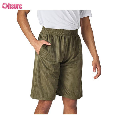 Ultra Performance Heren Atletische Mesh Shorts Heren Basketbal Shorts Gym Workout & Sport Shorts met Zakken voor Heren