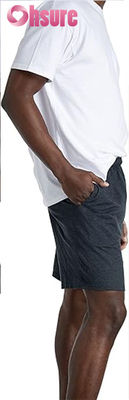 2025 Training Heren Reflecterende Tape Trekkoord Taille Aangepaste Sport Gym Shorts Workout Shorts voor Heren