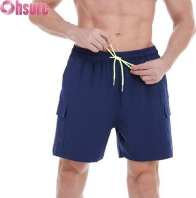 Unisex Heavy Duty Werkshorts - 65% Katoen 35% Polyester, Verstevigde Stiksels Multi-Zakken Design voor Buitenwerk