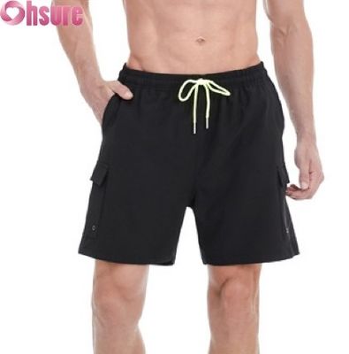 Unisex Heavy Duty Werkshorts - 65% Katoen 35% Polyester, Verstevigde Stiksels Multi-Zakken Design voor Buitenwerk