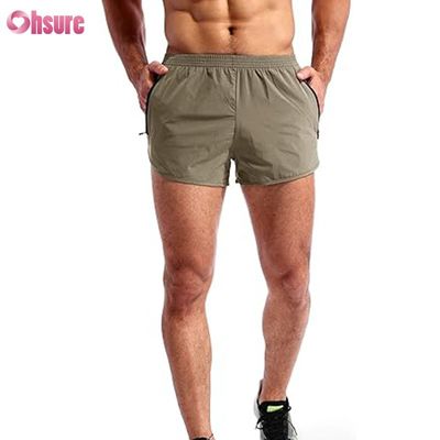 Fitness Breathable Sweat Shorts Mensen Athletic Jogger Kort Nylon Polyester Gym Shorts
