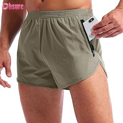 Fitness Breathable Sweat Shorts Mensen Athletic Jogger Kort Nylon Polyester Gym Shorts