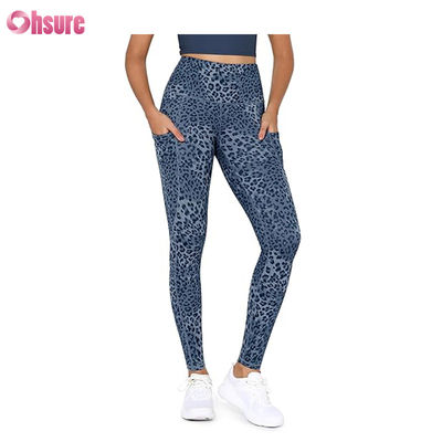 THE GYM PEOPLE Dikke Yoga Broek met Hoge Taille en Zakken, Buikcontrole Workout Hardloop Yoga Leggings voor Dames