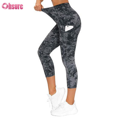 Vrouwen Yogabroek Hoog middel met Pocket Buik Control Gym Leggings