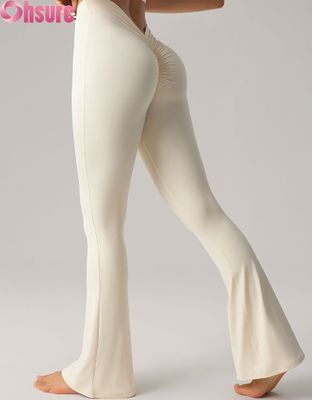 2025 Groothandel Dames Naked Feeling Yogabroek Hoge Taille Butt Lift Uitlopende Leggings voor Gym Dans