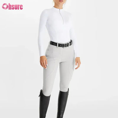 2024 Dames Unieke Stijl Op Maat Bedrukt Outdoor Paardrijshirt Ademend Nieuwe Collectie Broek