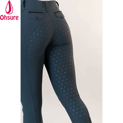 Ruiter Custom Silicone Logo Full Seat Paard Rijden Tights Leggings Vrouwen Sport Rijden Breeches