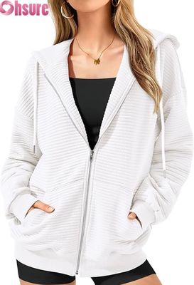 Dames Custom Patroon Oversized Trui Hoodie 3D Borduurwerk Letterprint Gebreide Sweatshirt Luie Casual Raglan Mouwen Met Capuchon