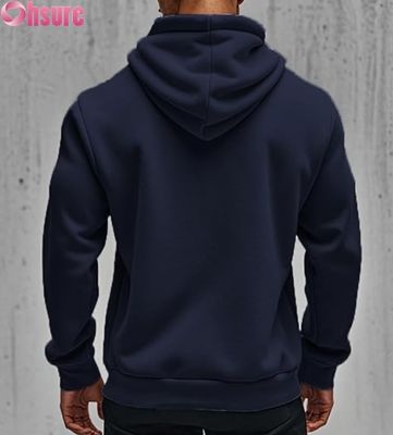 Custom Oversized Warm Hoodie Winter Fleece Pullover Unisex Streetwear Mode Sweatshirt