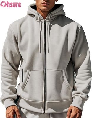 Custom Oversized Warm Hoodie Winter Fleece Pullover Unisex Streetwear Mode Sweatshirt