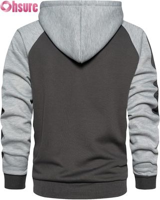 Nieuwe mode zwaargewicht 80% katoen 20% polyester 380 Gsm Warm Hoodie zonder string Custom goede kwaliteit plain blank voor de winter