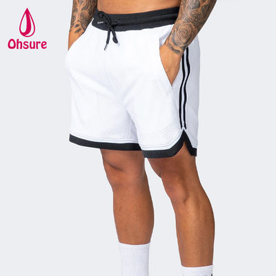 OEM Effen Kleur Heren Zomer Ademende Mesh Gym Shorts Training Workout Kleding Sneldrogende Gym Shorts voor Heren Sportkleding Nieuwe Shorts