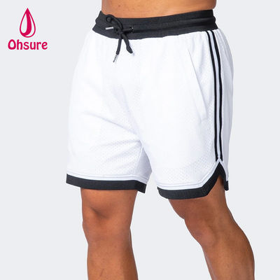OEM Effen Kleur Heren Zomer Ademende Mesh Gym Shorts Training Workout Kleding Sneldrogende Gym Shorts voor Heren Sportkleding Nieuwe Shorts