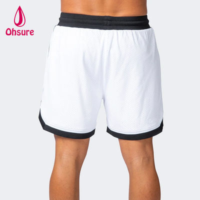 OEM Effen Kleur Heren Zomer Ademende Mesh Gym Shorts Training Workout Kleding Sneldrogende Gym Shorts voor Heren Sportkleding Nieuwe Shorts