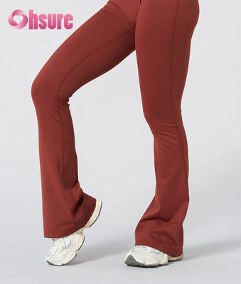 Dear-Lover Custom Logo Dames Hoge Taille Yoga Leggings Zwart Effen Tailleband Beide Zijzakken Vochtregulerend Workout Yoga