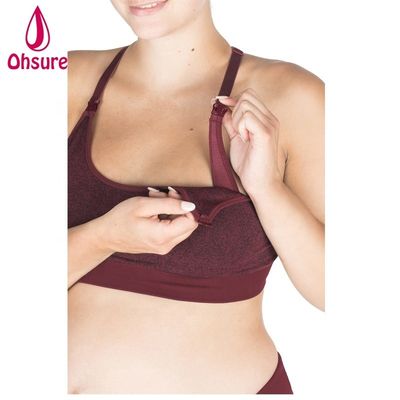Vrouwen Moederschaps- en zwangerschapskleding Yoga-kleding Kleding voor zwangerschaps- en borstvoeding Verstelbare riem Verpleegbra