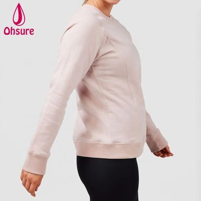 Hoge kwaliteit verpleegkundige hoodie zachte borstvoeding jumper casual sweatshirt fitness moederschap kleding vrouwen gebreide stof 10-12 dagen