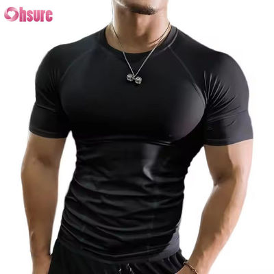 Sportprint Zomer Casual Heren T-shirts Korte Mouw Hardlopen Heren Shirts Heren Gepersonaliseerd T-shirt