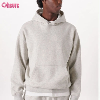 Hoge Kwaliteit 400 GSM Franse Terry Katoenen Hoodie Unisex Zacht Effen Dik met Aangepast Logo 100% Katoen voor Winter