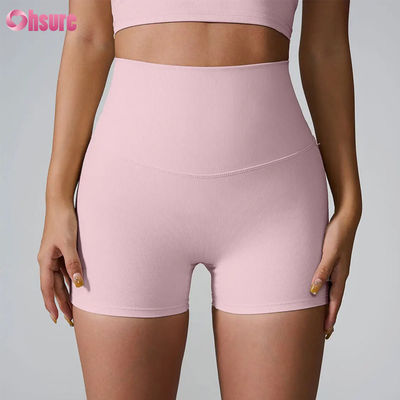 2025 Nieuwe Stijl Hoge Kwaliteit Ademende Multi-Color Spandex/Nylon Fitness Shorts Hot Sale Dames Gymbroek voor Training