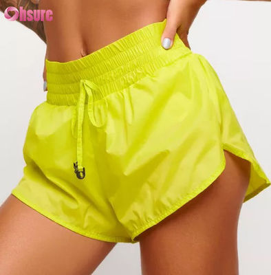 Nieuwe Ademende Losse Anti-wandelen Yoga Shorts Outdoor Vrije Tijd Hardlopen 100% Nylon Sport Shorts Dames Gezonde Hot Pants