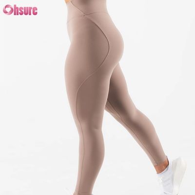 Nieuw ontwerp High Elastic Sport Leggings High Waist GYM Wear voor vrouwen Wear 220g