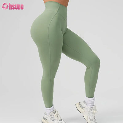 Hot Sale High Waist Workout Yoga Leggings Solid voor vrouwen Sportbroek Custom Yoga Wear Nieuwe mode Hoogwaardige voor vrouwen