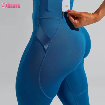 Groothandel Nylon Spandex High Waist Gym Yoga Broek Butt Lift Workout Strakke Fitness Leggings met Elastische