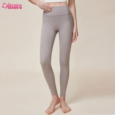 Yoga broeken voor dames, hoge kwaliteit, sneldrogend, nieuwe mode, effen patroon, gym leggings voor fitness workout