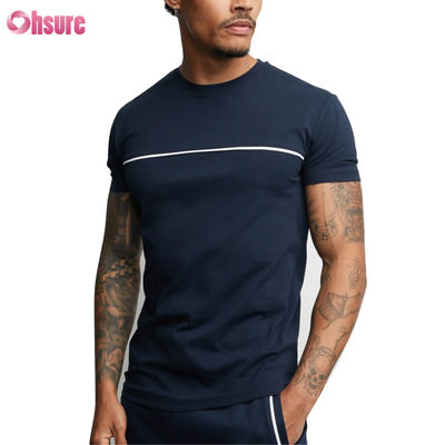 Groothandel Gym T-Shirt Custom Mensen Sport T-Shirt - 100% katoen, Spandex Blend, Running Gym Casual Wear, Korte mouw