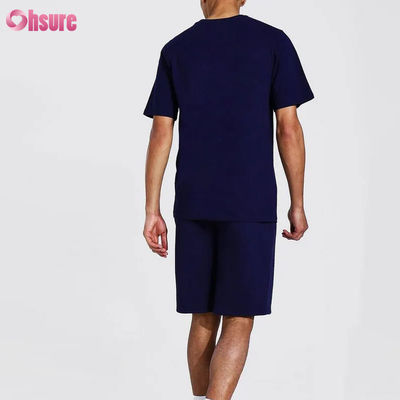Aangepaste voetbaluniform T-shirt Lichtgewicht Korte mouw Hoge kwaliteit voor Heren Blanco Casual Oversized Print Patroon