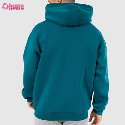 Vriendelijke stoffen Hoodie Hoodies van hoge kwaliteit katoen oversize truien slanke gewone mannen sport hoodies