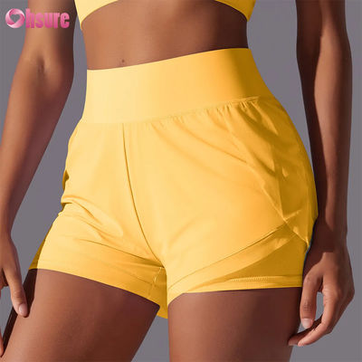 2025 Dames High Waist Breathable Fitness Jogger Shorts Wholesale Summer Training Running Sports Pants Hot New Design