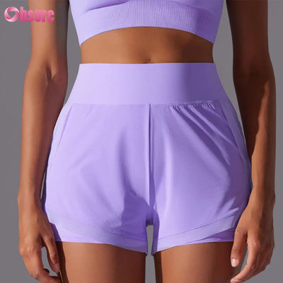 2025 Dames High Waist Breathable Fitness Jogger Shorts Wholesale Summer Training Running Sports Pants Hot New Design